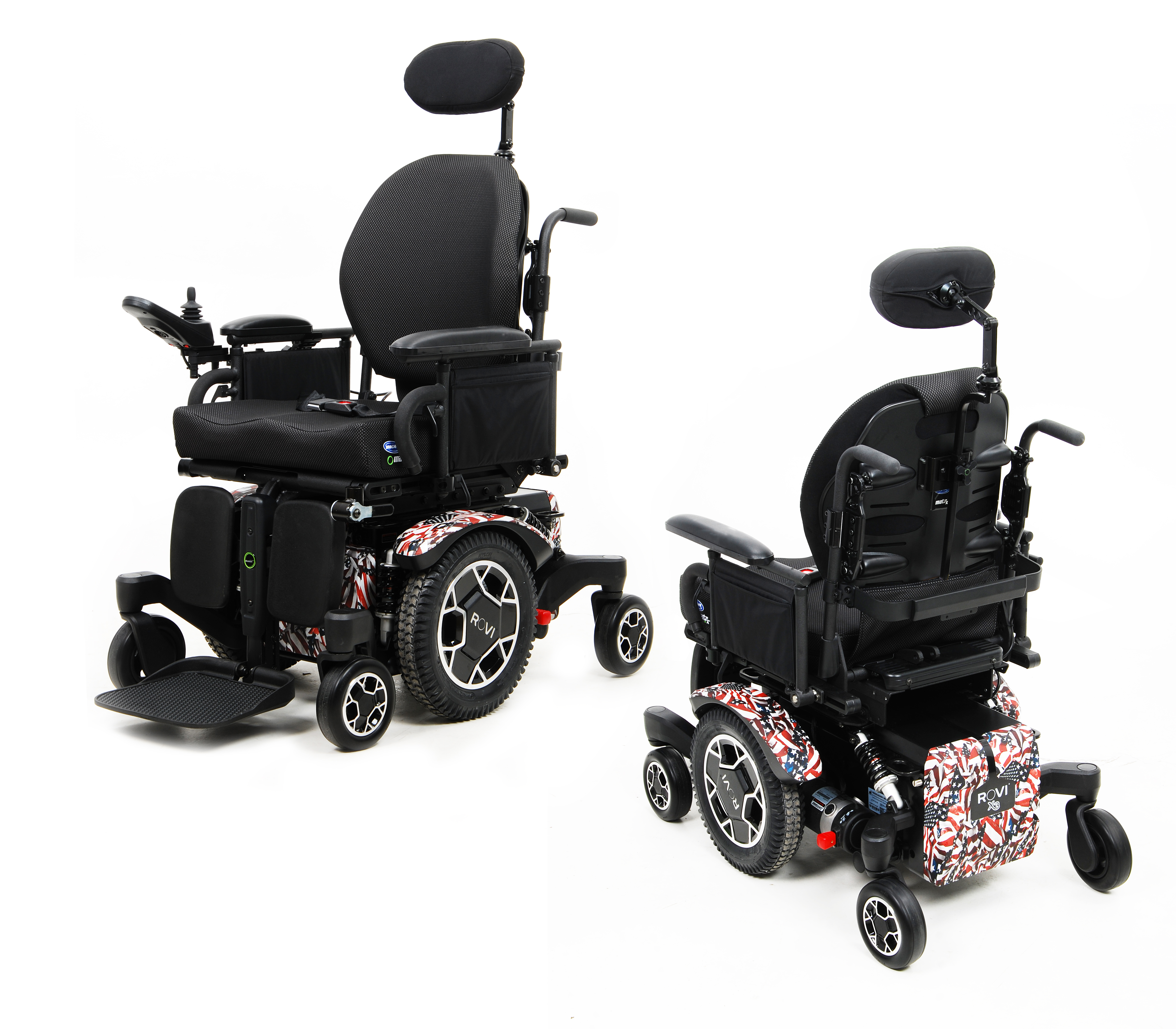 Motion Concepts Rovi X3 VR2 Single Power Wheelchair Base 888WNLEX3-SP