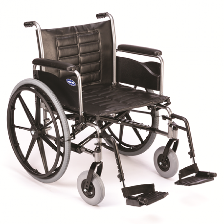Invacare Tracer IV T4X24RDAP 24 x 18 Heavy Duty Manual Wheelchair