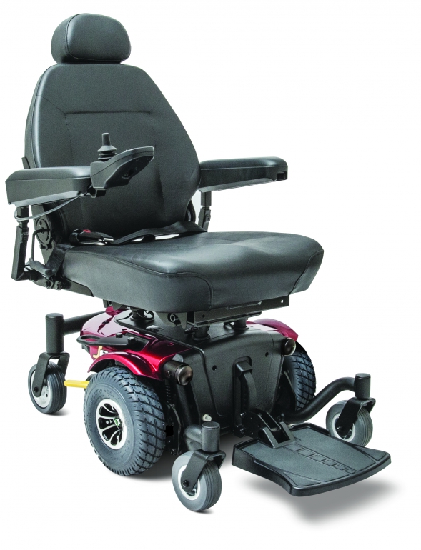 Pride J6 2SP-SS Single Power Wheelchair
